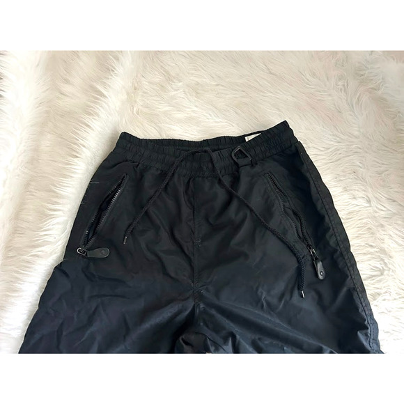 Vintage 80’s/90’s Tech Windbreaker/Track Style Pants. Size M Black - Picture 7 of 9